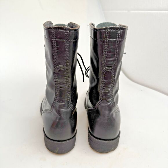 Carolina Men’s Black Leather Safety Steel Toe Work Boots Size 11 Made in USA EUC - Picture 5 of 16